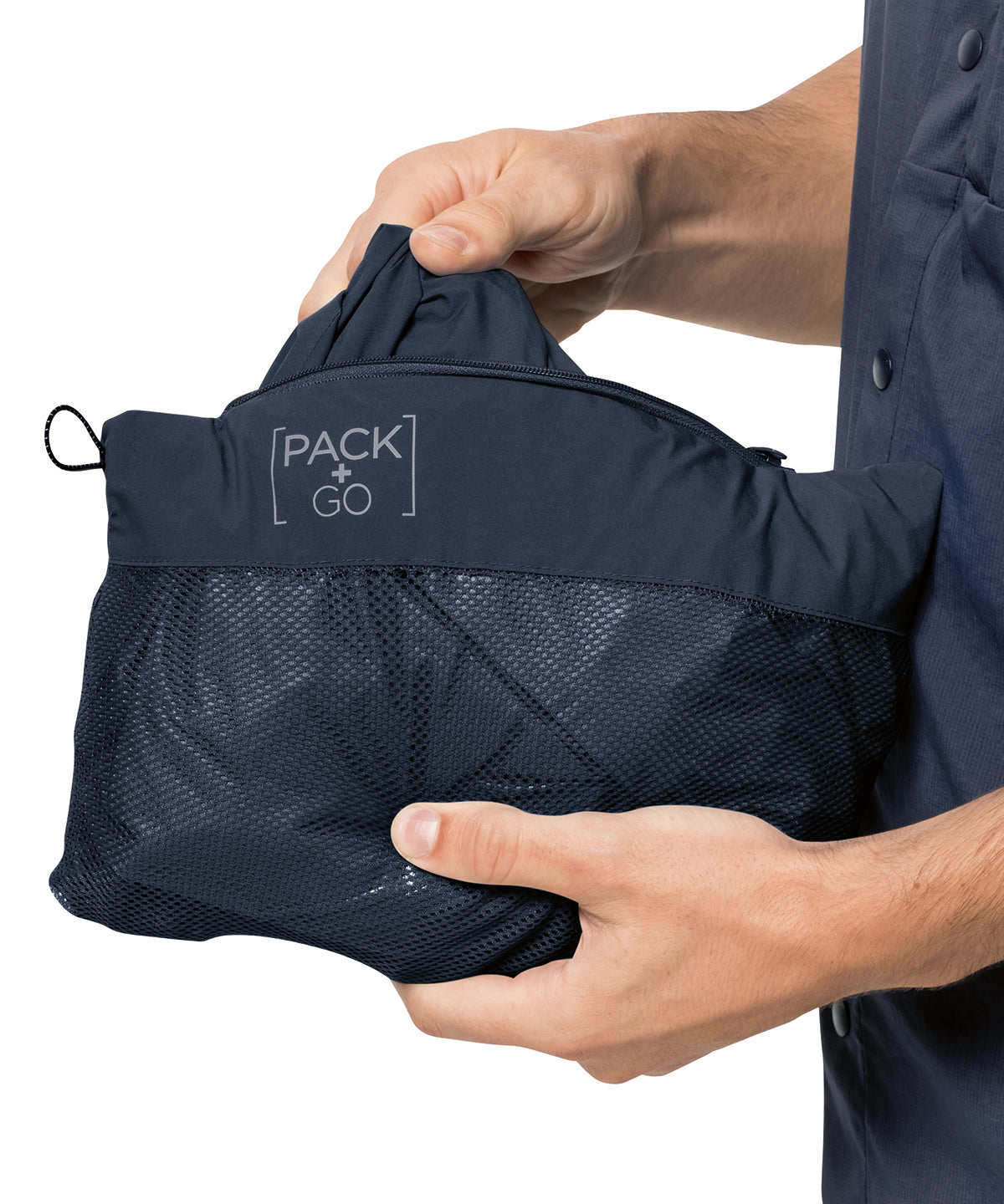 Jack Wolfskin Packable Waterproof Jacket (Nl)