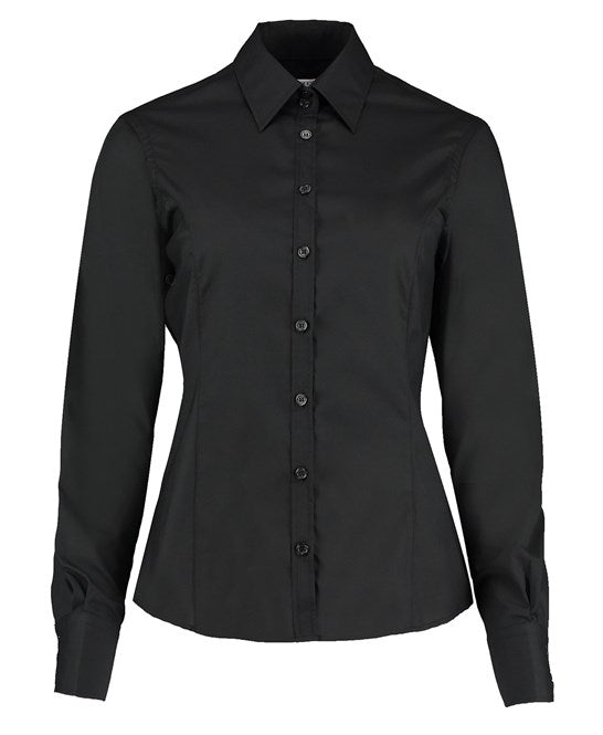 Kustom Kit Business Blouse Long-Sleeved (Tailored Fit)