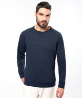 Kariban Men's Organic Cotton Crew Neck Raglan Sleeve Sweatshirt