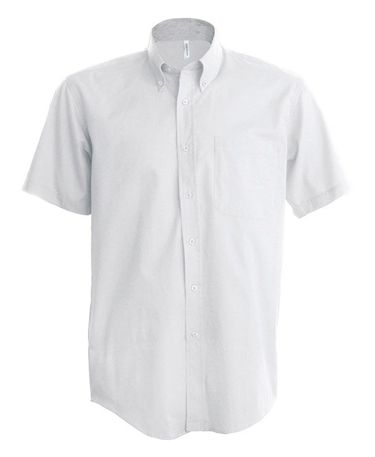 Kariban Men's Short-Sleeved Oxford Shirt
