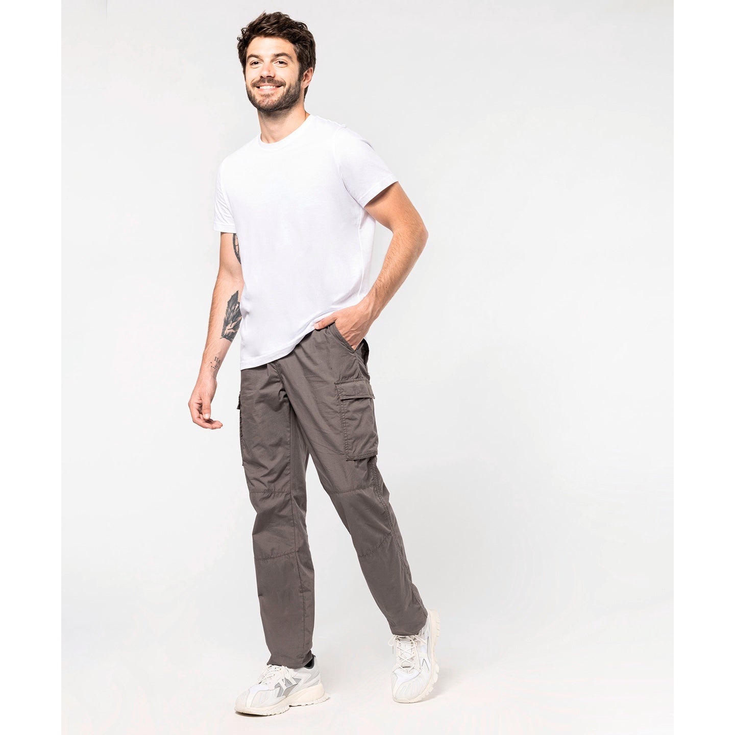 Kariban Men's Lightweight Multipocket Trousers