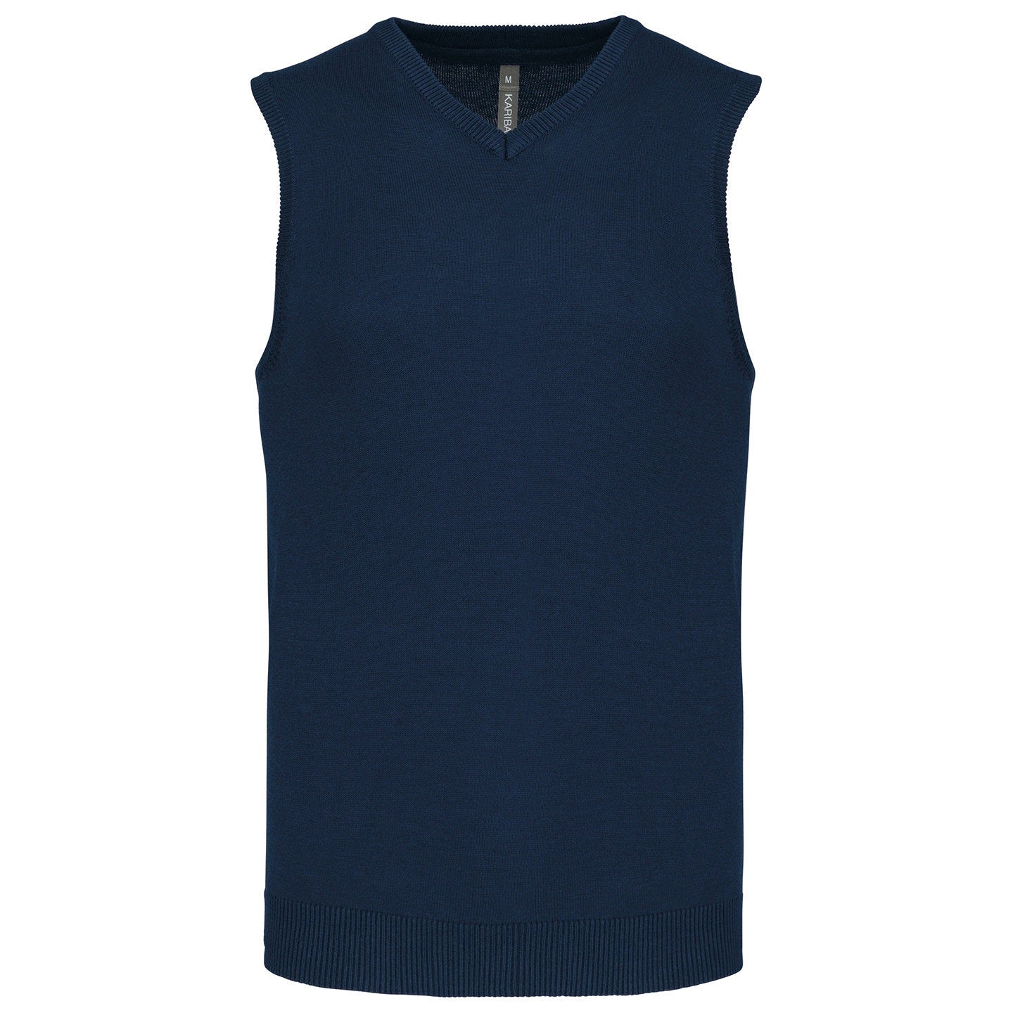 Kariban Men's Sleeveless V-Neck Jumper