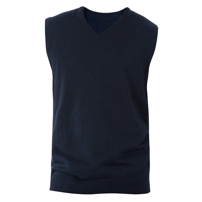 Kariban Men's Sleeveless V-Neck Jumper