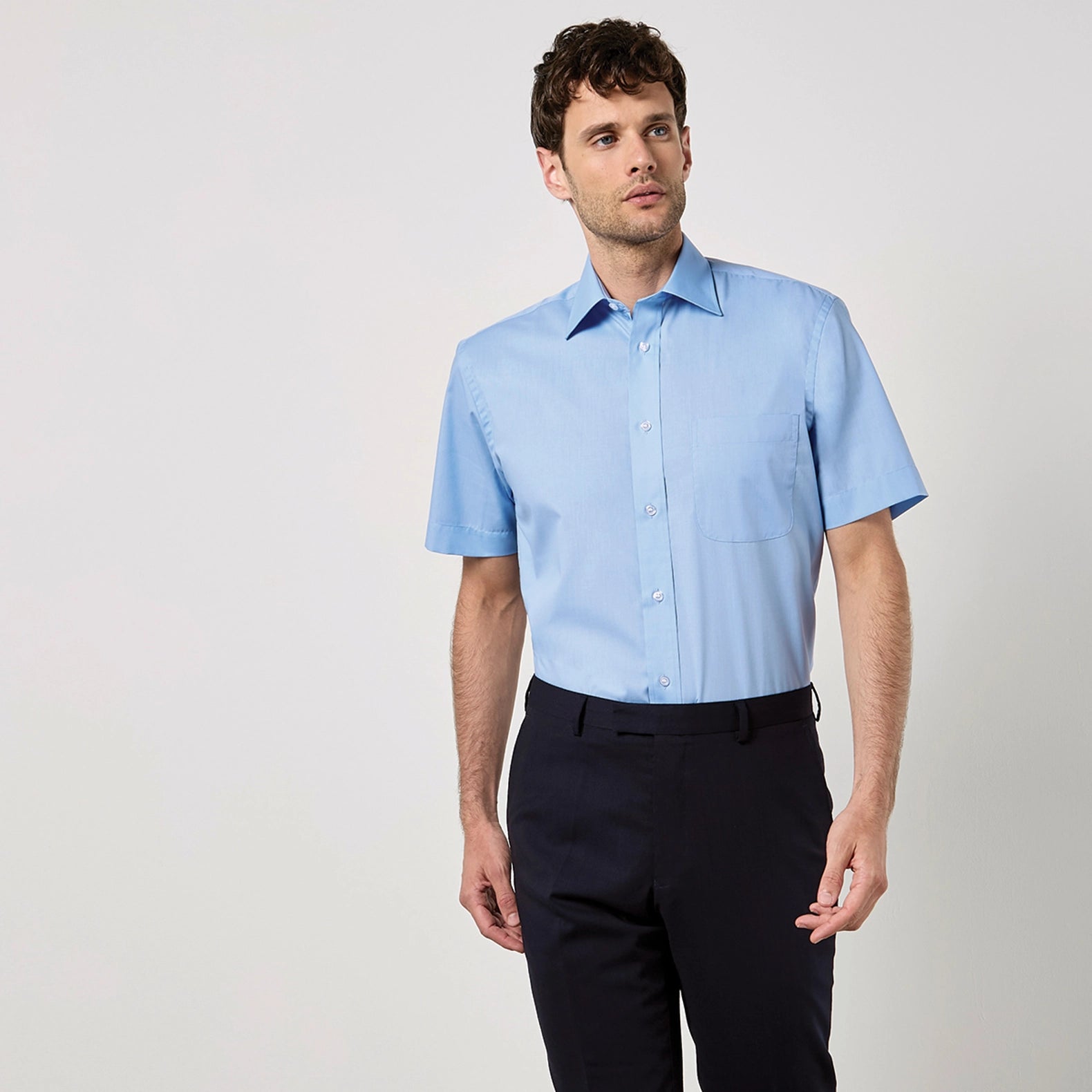 Kustom Kit Business Shirt Short-Sleeved (Classic Fit)