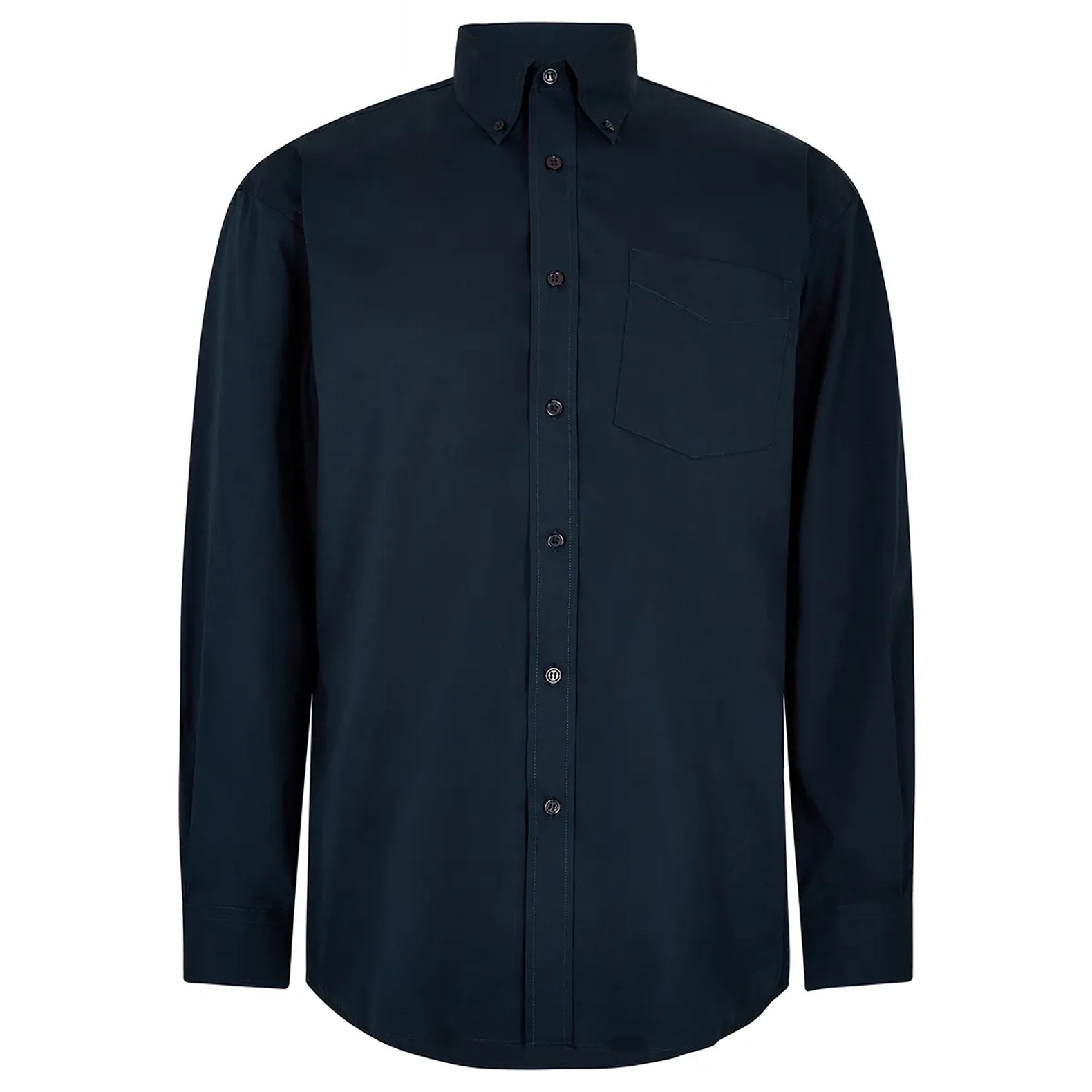 Kustom Kit Corporate Oxford Shirt Long-Sleeved (Classic Fit) - Dark Navy