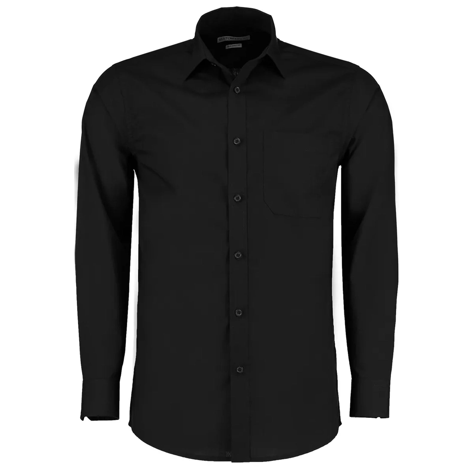 Kustom Kit Poplin Shirt Long-Sleeved (Tailored Fit)