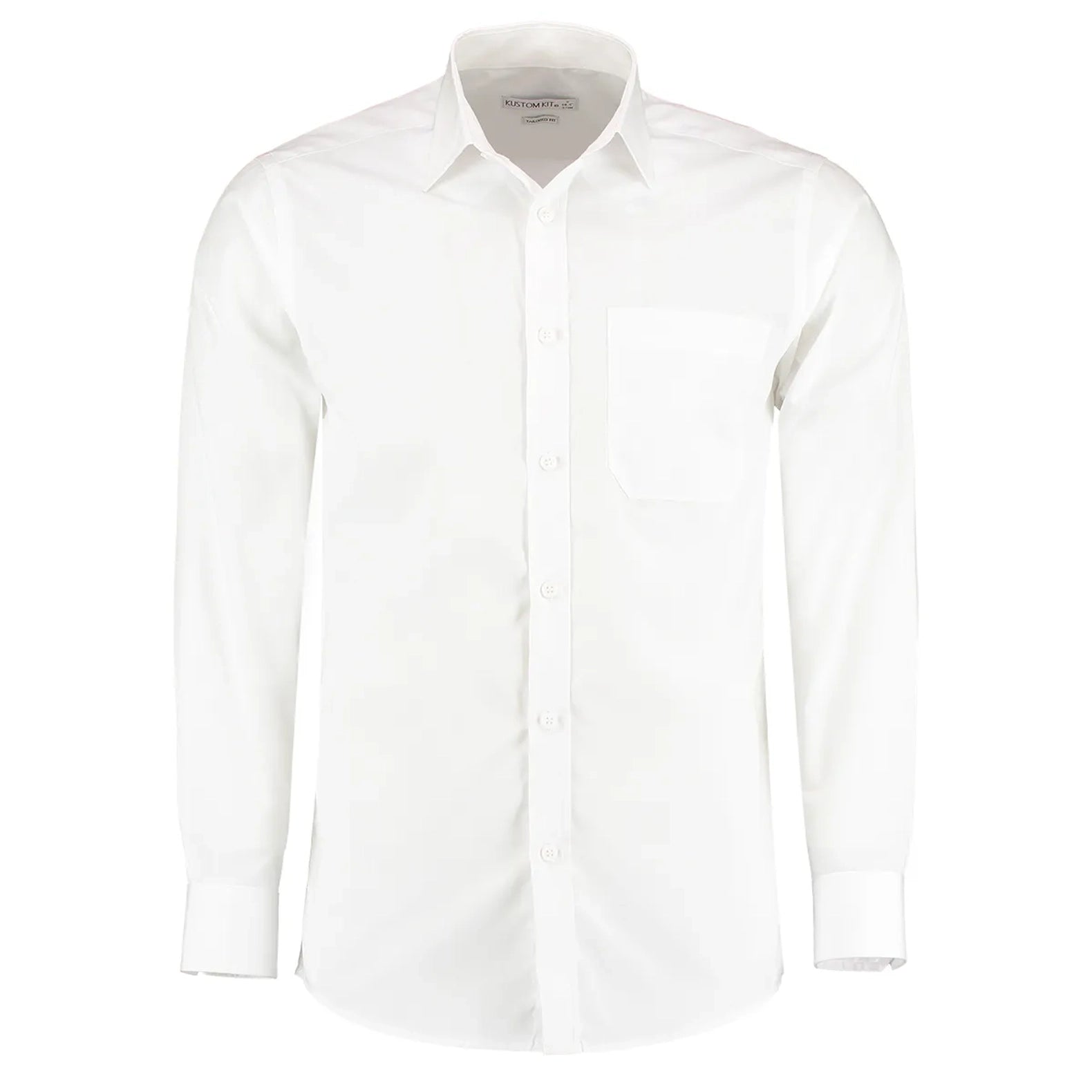 Kustom Kit Poplin Shirt Long-Sleeved (Tailored Fit)