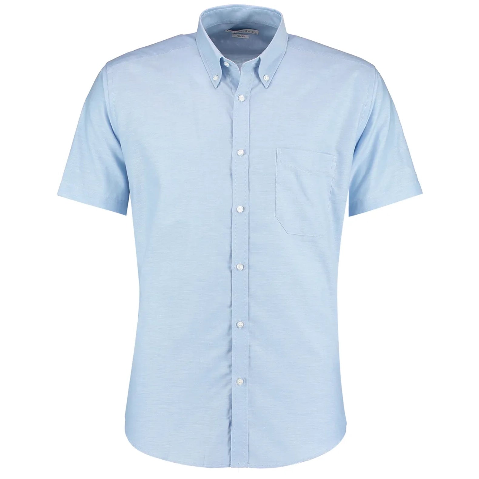 Kustom Kit Slim Fit Workwear Oxford Shirt Short Sleeve