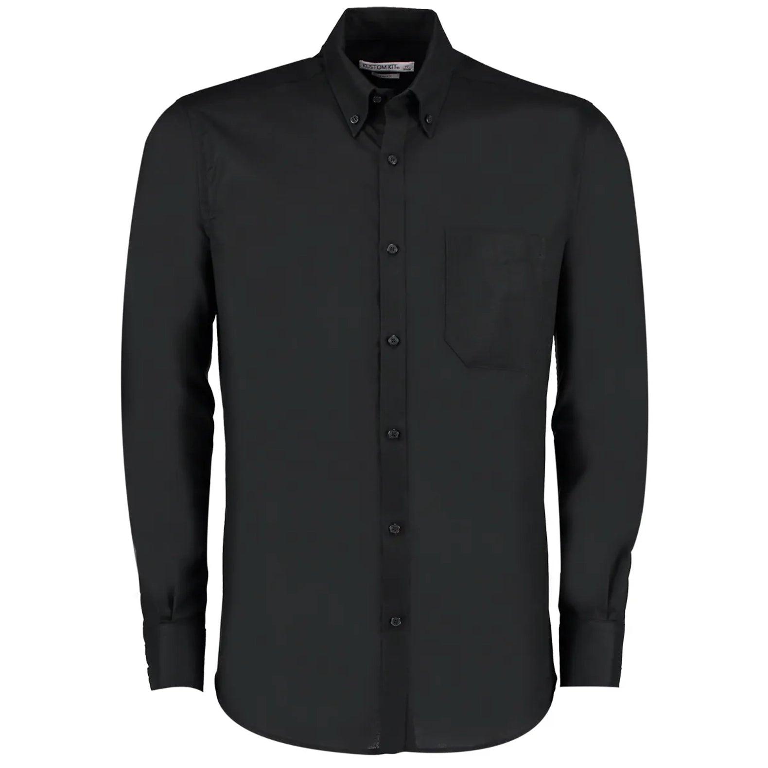Kustom Kit Slim Fit Workwear Oxford Shirt Long-Sleeved (Slim Fit)