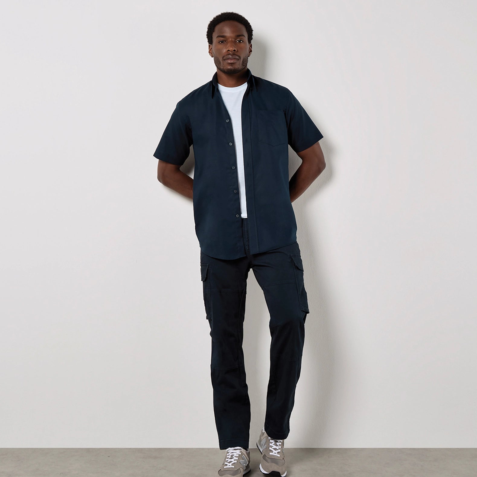 Kustom Kit Workplace Oxford Shirt Short-Sleeved (Classic Fit)