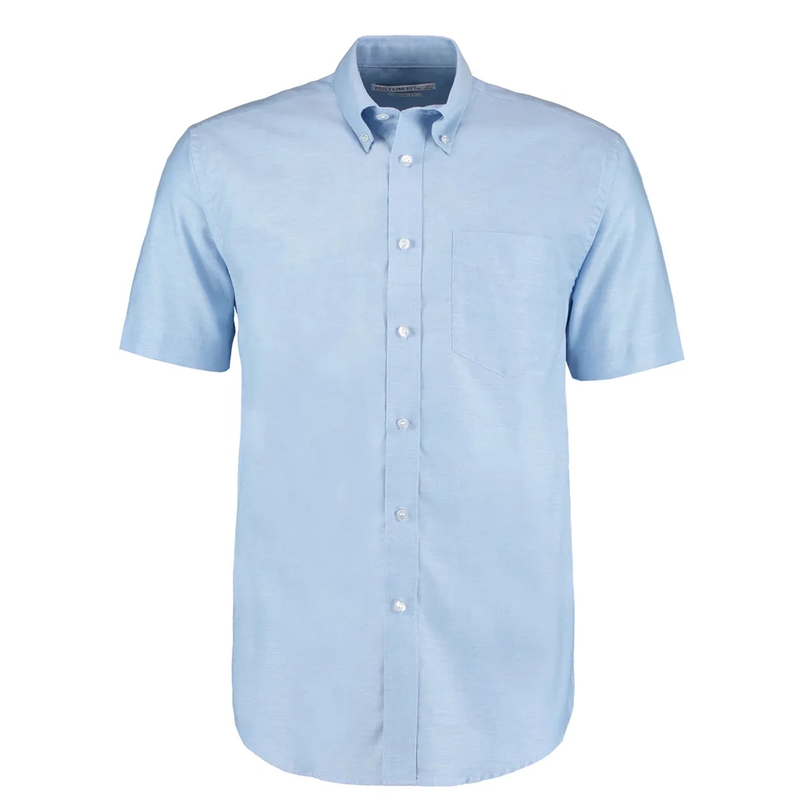 Kustom Kit Workplace Oxford Shirt Short-Sleeved (Classic Fit)