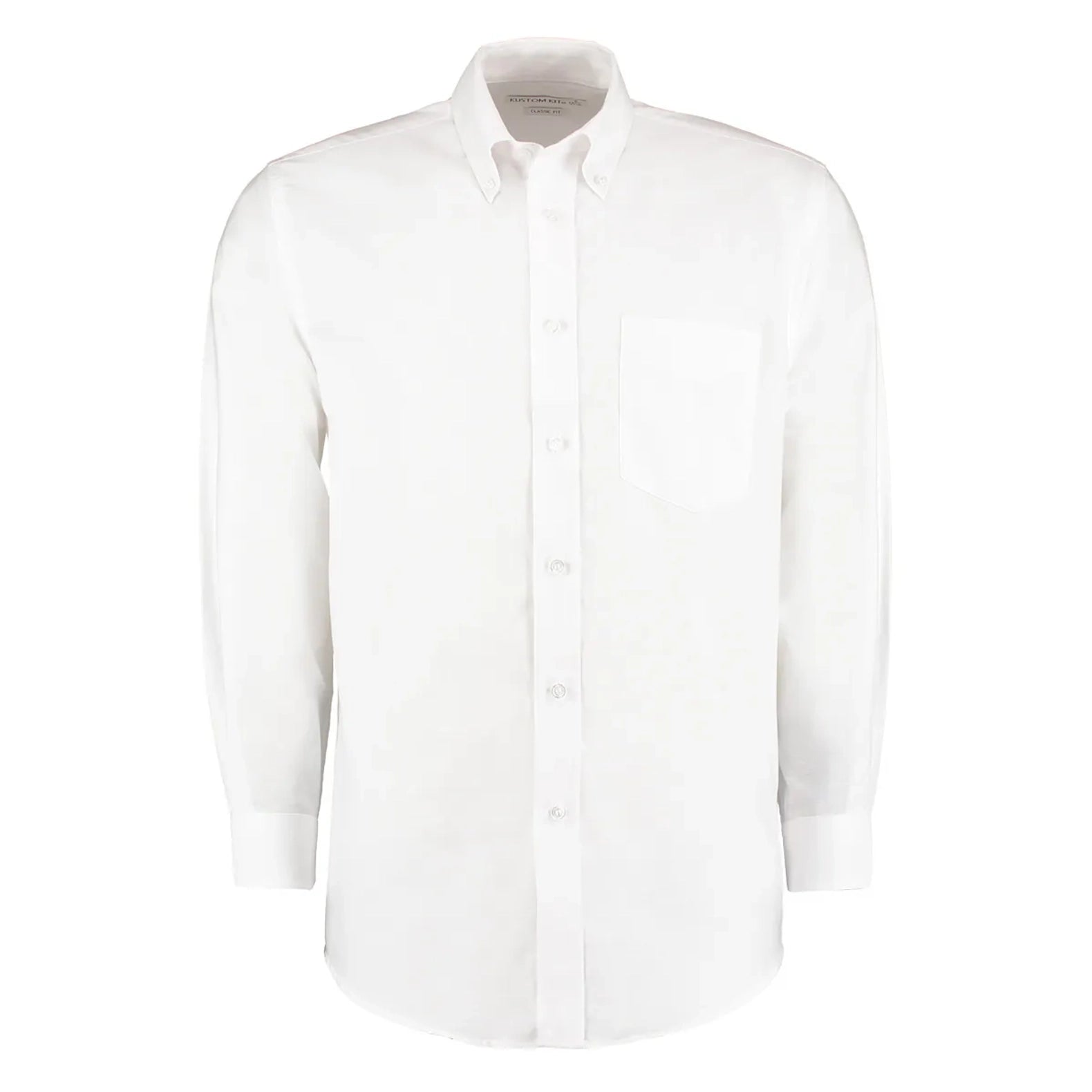 Kustom Kit Workplace Oxford Shirt Long-Sleeved (Classic Fit)