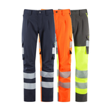 Leo Workwear WINSWELL Leo EcoViz Womens Lightweight Polyester Stretch Cargo Trouser