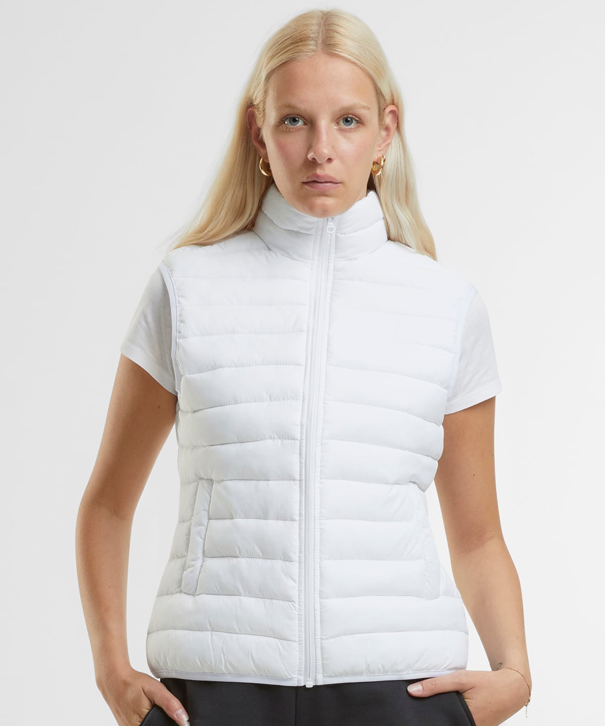 New Morning Studios NM032 Women’s Light Puffer Vest