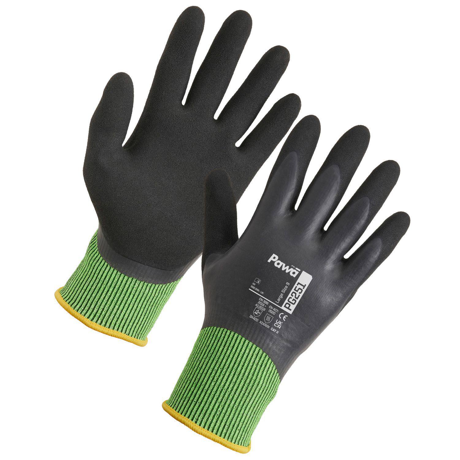 Pawa PG251 Water Resistant Anti-Cut Gloves