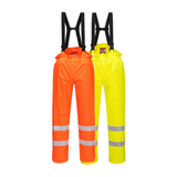 Portwest Bizflame Rain Unlined - Hi Vis Antistatic FR Trouser