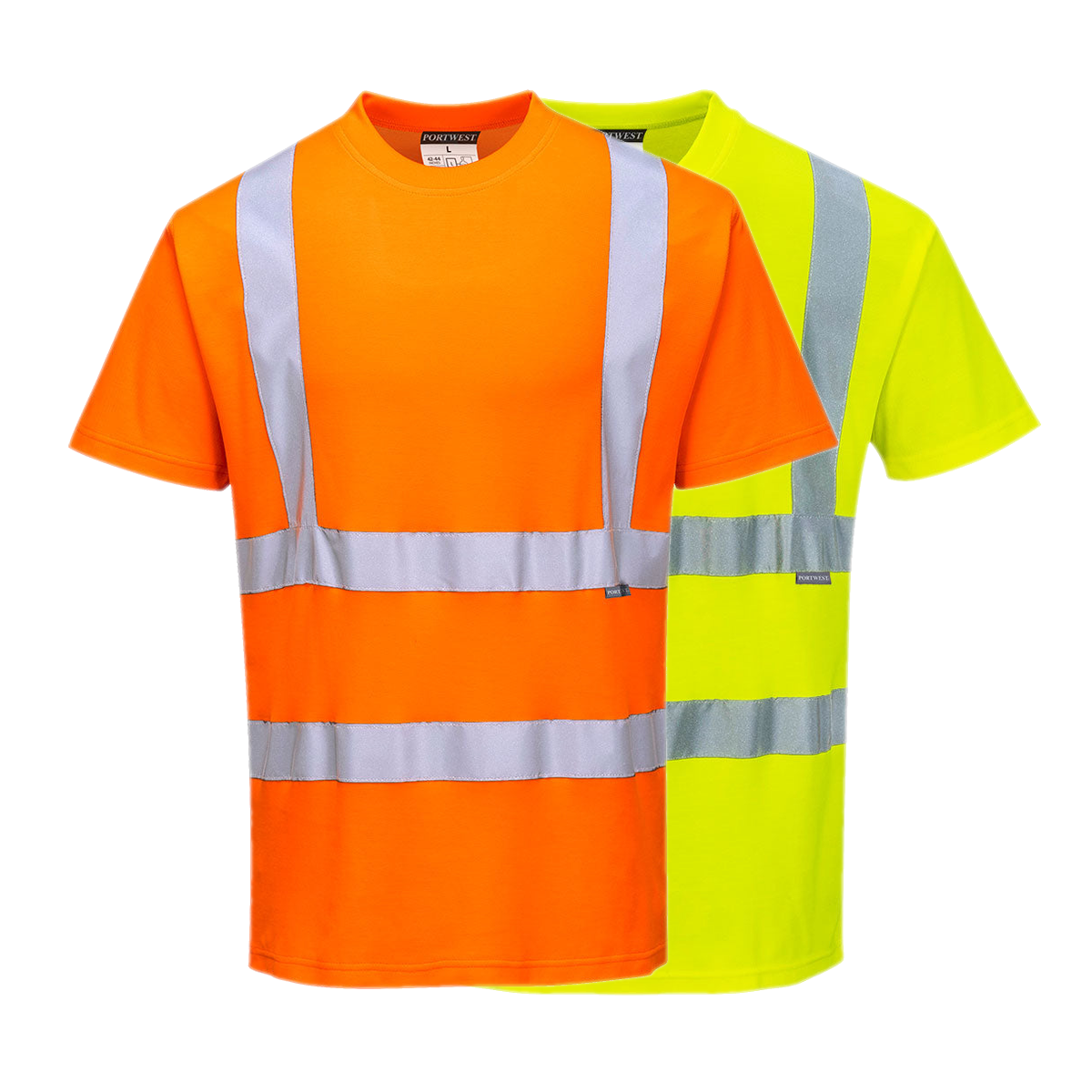 Portwest Hi-Vis Cotton Comfort T-Shirt S/S