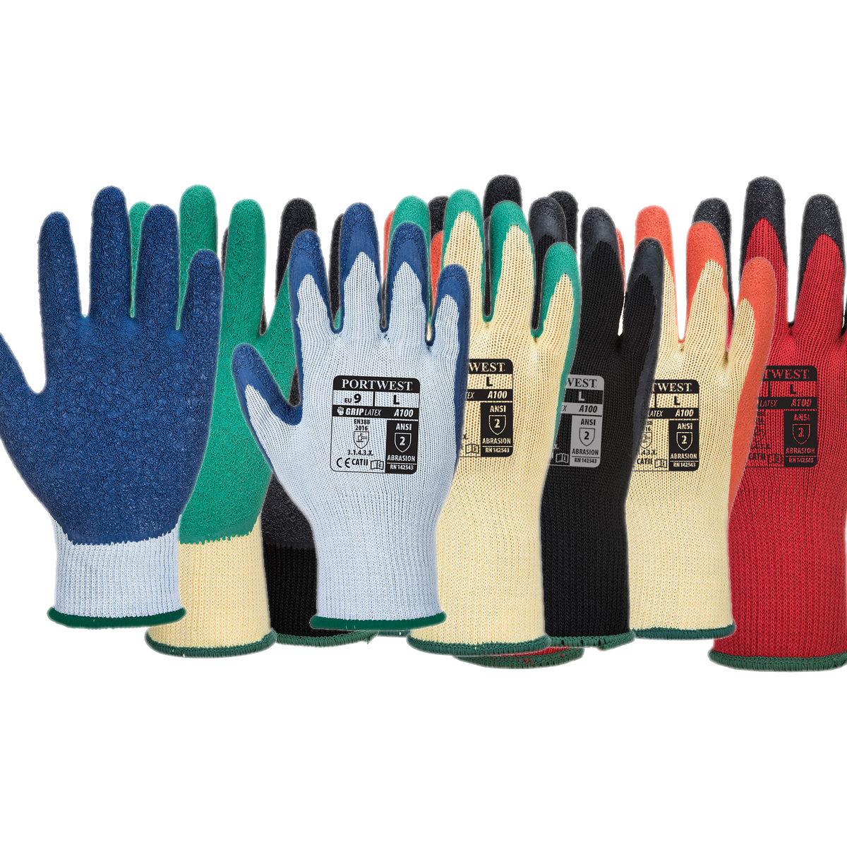 Portwest Grip Glove - Latex