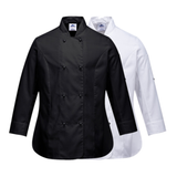 Portwest Rachel Women's Chefs Jacket L/S