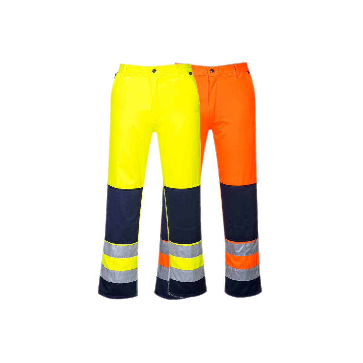 Portwest Seville Hi-Vis Contrast Work Trousers