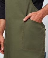 Premier Barley Contrast Stitch Bib Apron