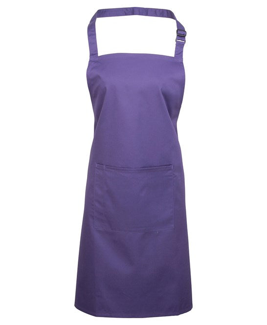 Premier Colours Bib Apron With Pocket