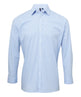 Premier Microcheck (Gingham) Long Sleeve Cotton Shirt