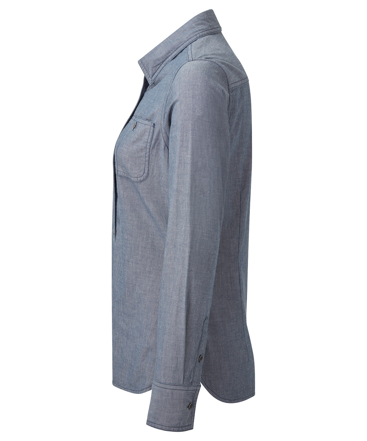 Premier Women's Chambray Shirt, Organic And Fairtrade Certified