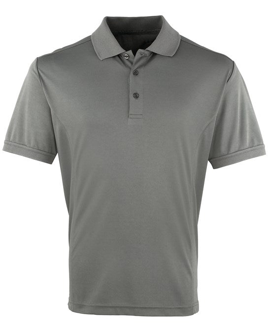 Premier Coolchecker® Piqué Polo - Dark Grey