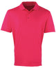 Premier Coolchecker® Piqué Polo - Hot Pink