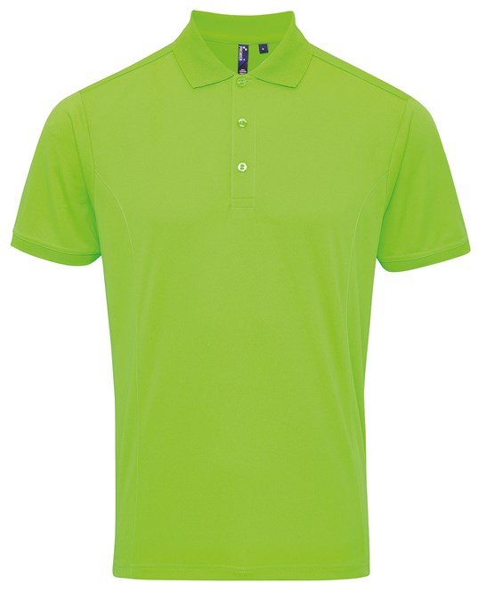 Premier Coolchecker® Piqué Polo - Neon Green