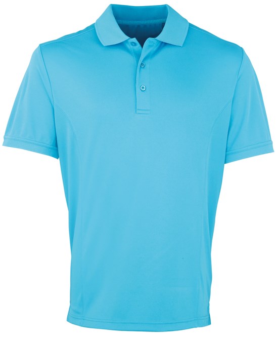 Premier Coolchecker® Piqué Polo - Turquoise