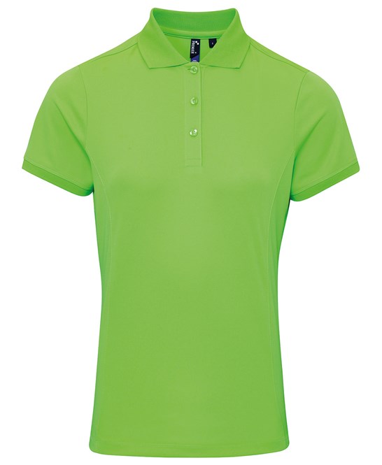 Premier Women's Coolchecker® Piqué Polo - Neon Green