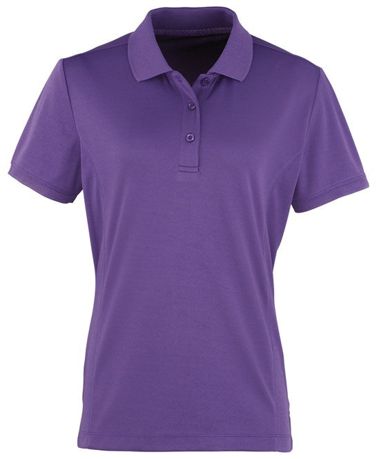 Premier Women's Coolchecker® Piqué Polo - Purple