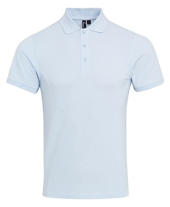 Premier Coolchecker® Plus Piqué Polo - Light Blue