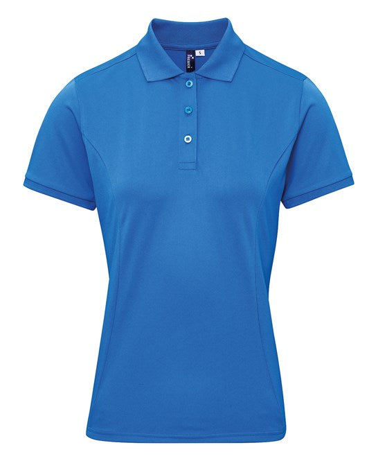 Premier Women's Coolchecker® Plus Piqué Polo - Sapphire