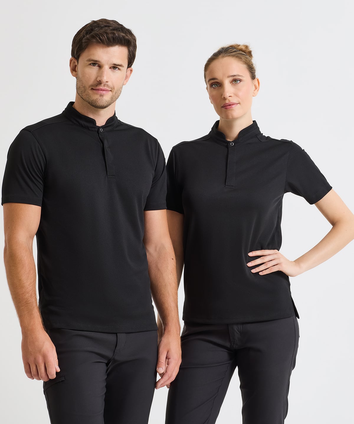 Premier PR646 Essential Coolchecker® Short Sleeve Chef’s Shirt