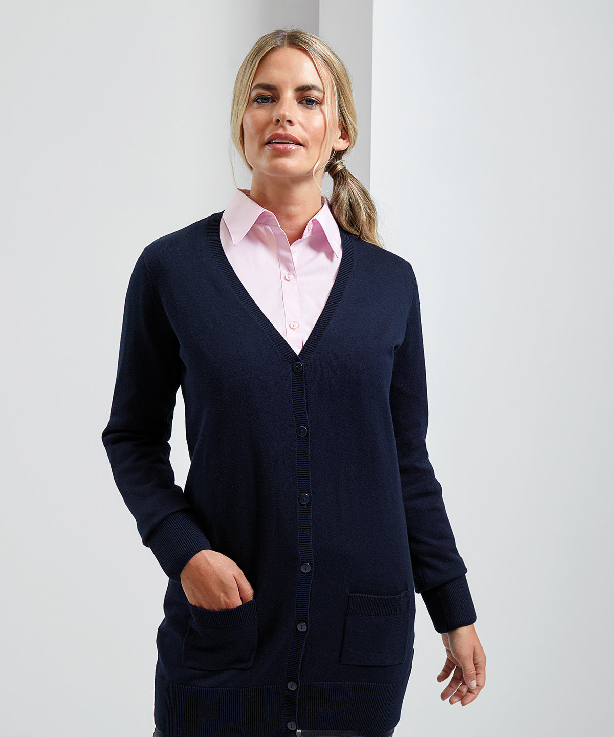 Premier Women's Longline Knitted Cardigan