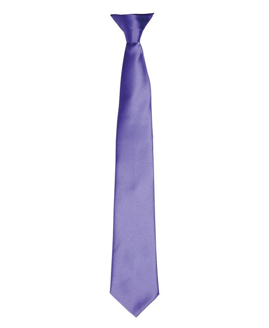 Premier 'Colours' Satin Clip Tie