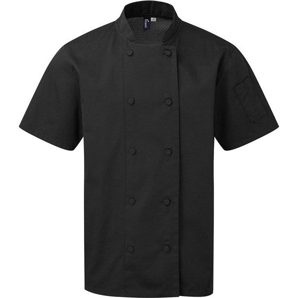 Premier Chefs Coolchecker® Short Sleeve Jacket