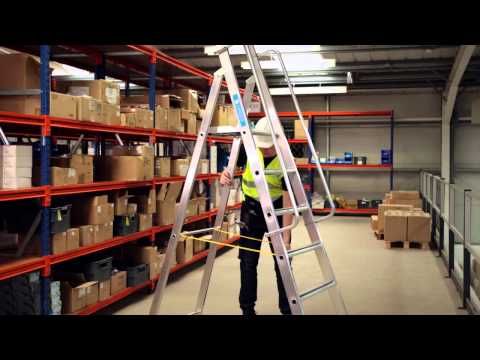 Zarges Mobile Mastersteps, Platform Height 1.32m 5 Rungs