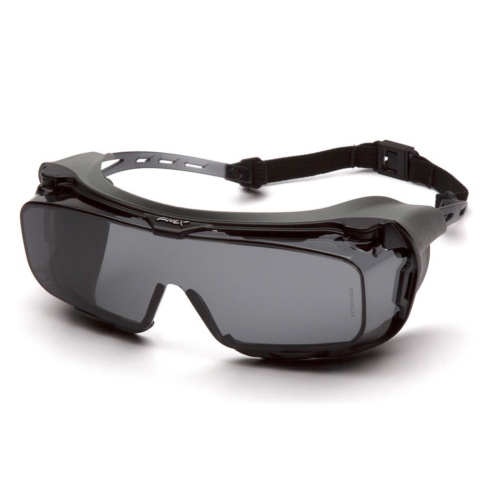 Pyramex Cappture Anti-Fog Rubber Safety Goggle - H2MAX AF