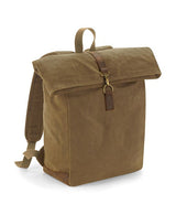 Quadra Heritage Waxed Canvas Backpack