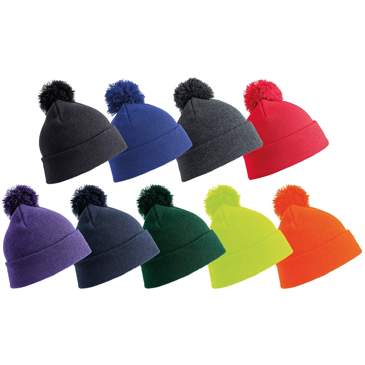 Result Winter Essentials Pom Pom Beanie