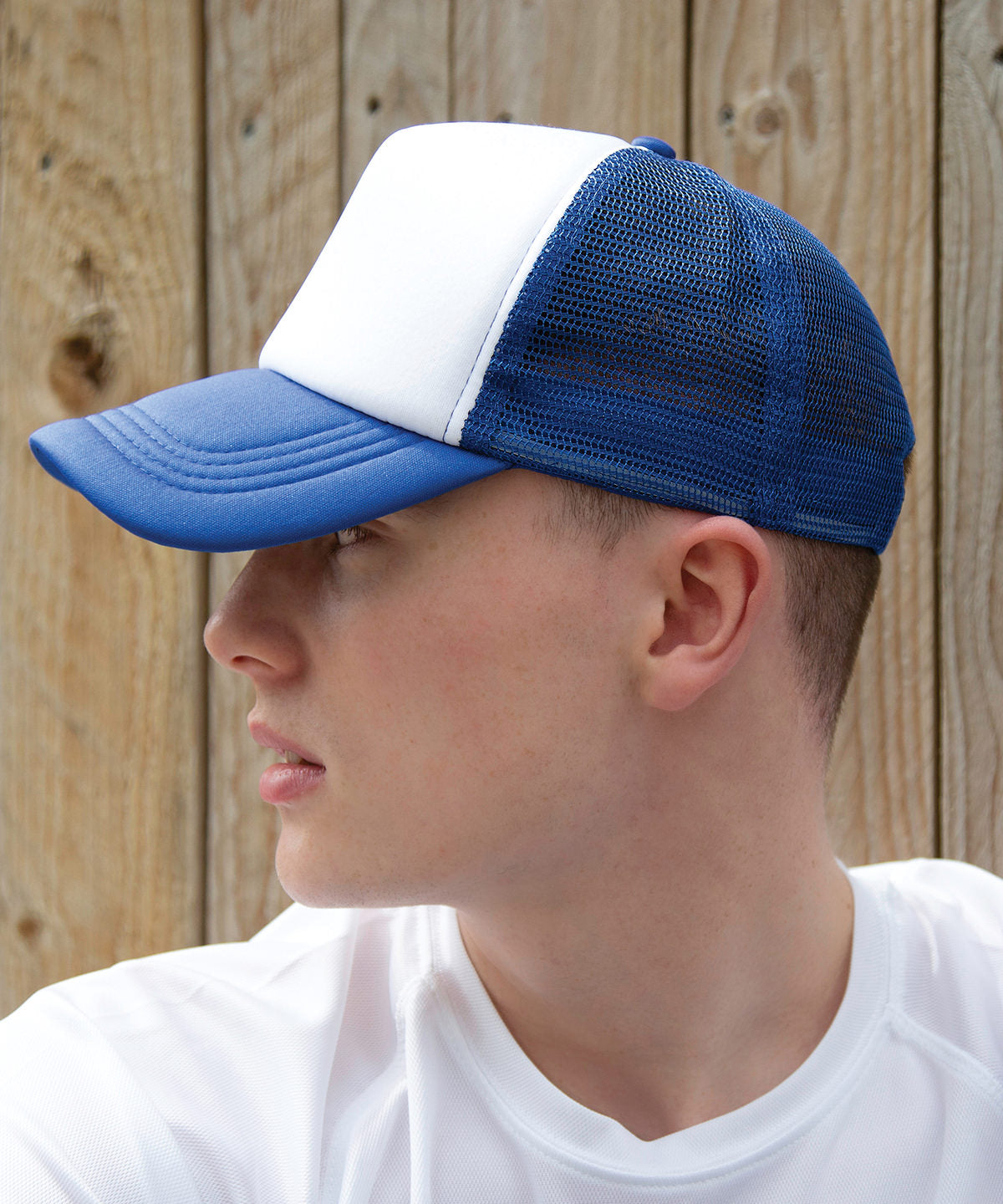 Result Headwear Core Detroit ½ Mesh Truckers Cap