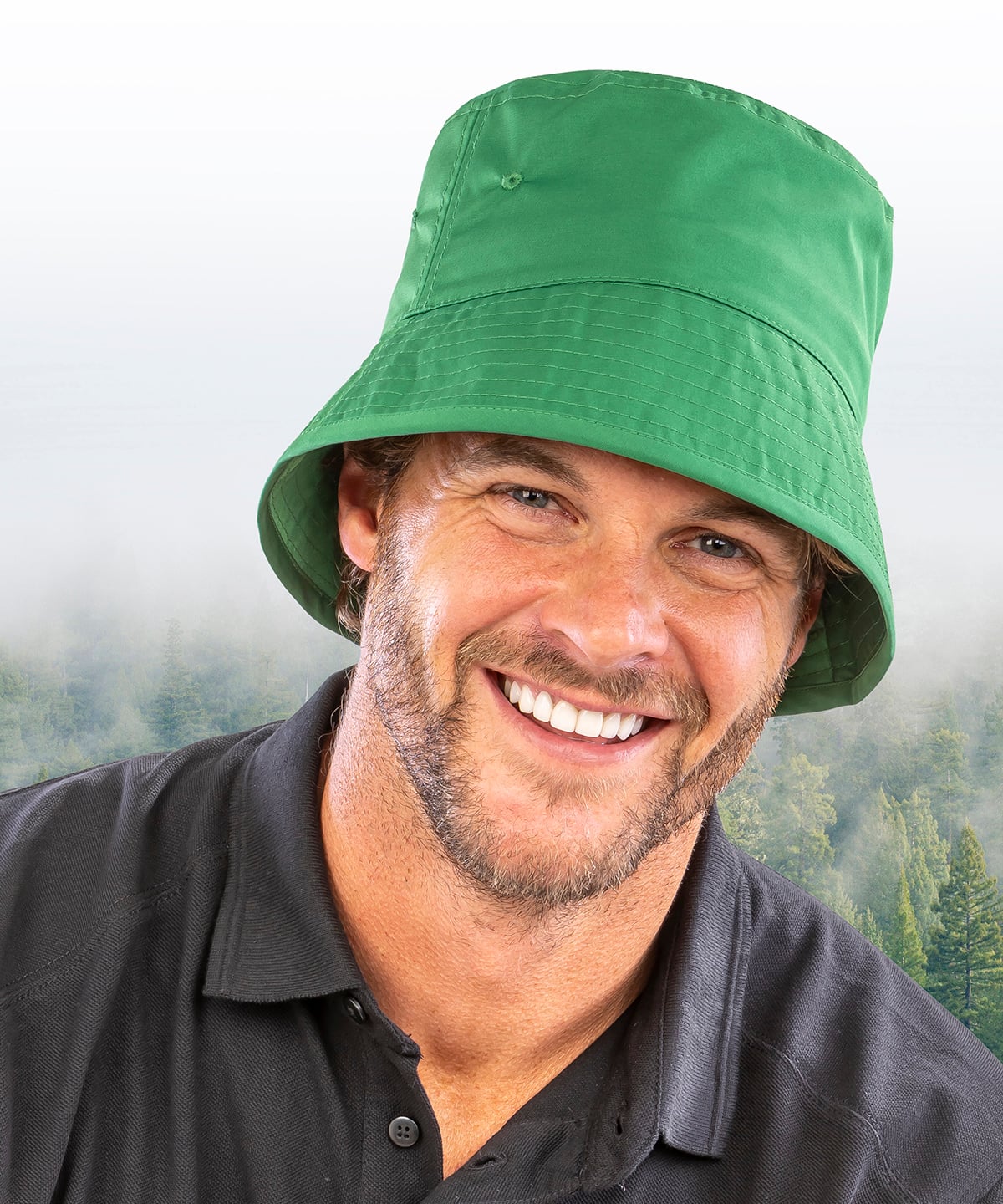 Result Headwear RC986 Recycled Bound Edge Bucket Hat