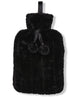 Ribbon Luxury Classic Faux Fur Hot Water Bottle And Cover