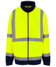 Prortx High Visibility High Visibility Full-Zip Fleece