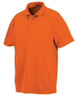 Spiro Performance Aircool Polo Shirt - Flo Orange