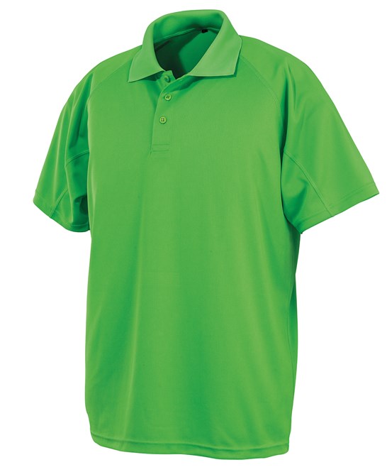 Spiro Performance Aircool Polo Shirt - Lime